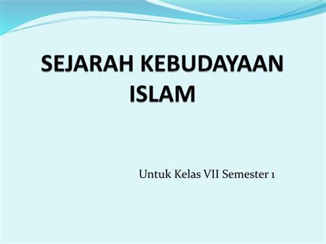 Sejarah Dakwah Nabi Muhammad Saw Periode Madinah Ppt