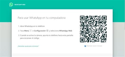 Whatsapp Web Cómo Abrir Sesión Sin Necesidad De Escanear El Código Qr