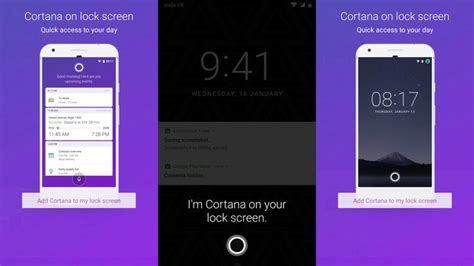 Microsoft Brings Cortana To The Android Lock Screen With