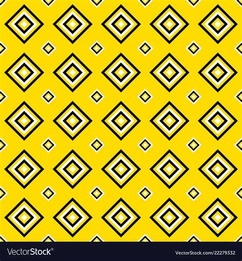 Simple Repeating Pattern Square Design Vector Image