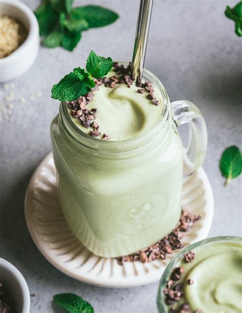 Healthy Shamrock Shake Recipe Dairy Free — Vegetafull By Carol