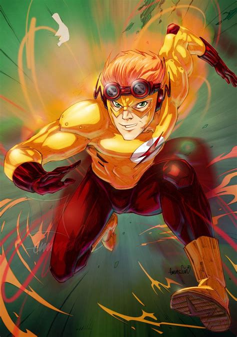 Kid Flash Justiça Jovem Hq Marvel Justiça