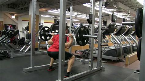 Wide Stance Barbell Squat Youtube