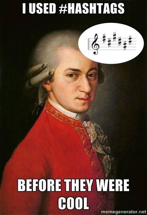 Music is the food for soul. #Haydn | Music humor, Music jokes, Music memes