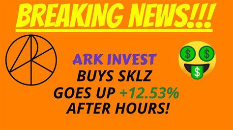 Ark Invest Buys New Stock Sklz Youtube