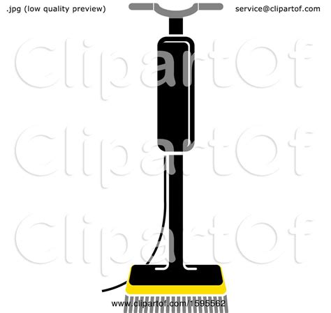 Clipart Of A Floor Polisher Royalty Free Vector Illustration By Lal