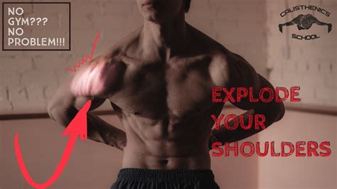 Best Bodyweight Shoulders Exercises Youtube