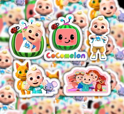 Cocomelon Stickers Etsy