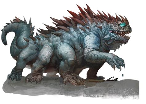 Basilisk From The Dandd Fifth Edition Monster Manual Art By Ilya