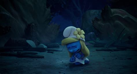 Image Smurfette Starts Crying In The Lost Villagepng Heroes Wiki
