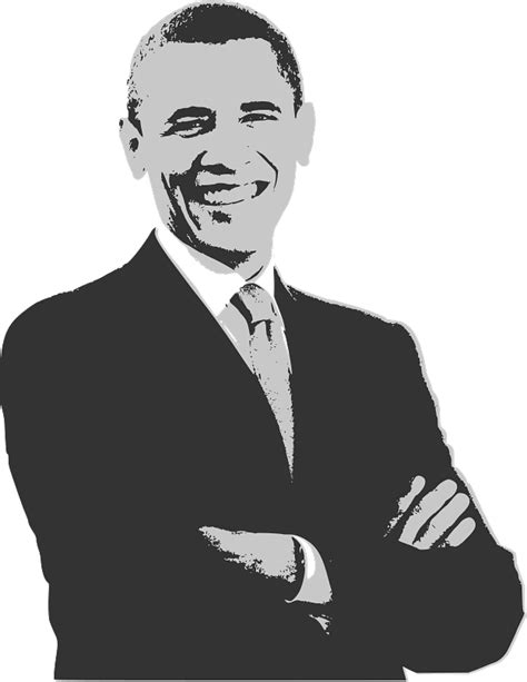 Barack Obama Print Transparent Png Stickpng