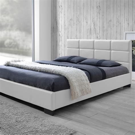 Baxton Studio Vivaldi White Full Upholstered Bed 28862 6677 Hd The