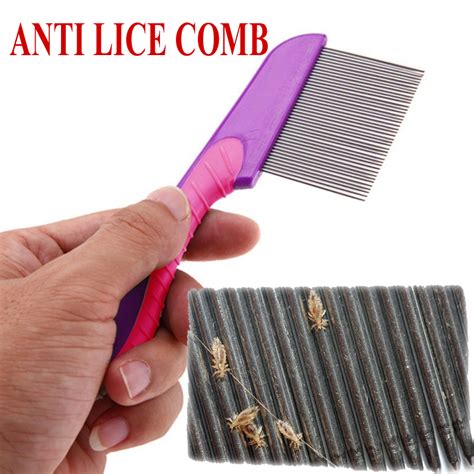 Lice Comb Stainless Steel Professional Lice Combs And Head Lice