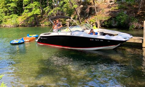 Beautiful 26 Foot Cobalt Deck Boat On Lake George Ny Getmyboat