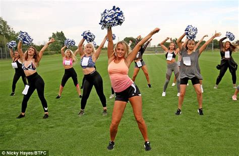 Billericay Town Fc Cheerleaders Reinstated After Sacking Daily Mail