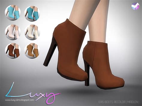 The Sims Resource Eris Boots Recolor Mesh Needed