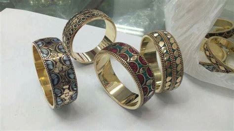 Nepali Designer Kada Material Brass Nickel Shiva Handicraft
