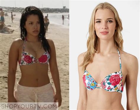 The Fosters Season Episode Marianas Rose Print Bikini Shop Your Tv