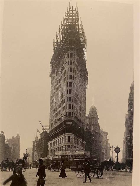 A Photograph Of The Fuller Building The Flatiron Building In Ne Work