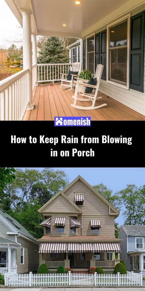 Your Porch Can Be A Place For Relaxation But Also A Source Of Constant
