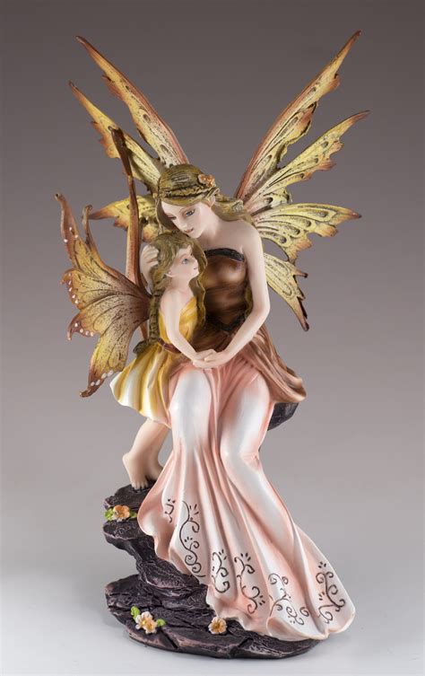 Peach Fairy With Fairy Child Figurine Statue 925 In 2020 Dragon