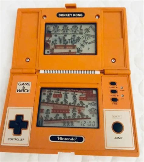 100 Original Nintendo Game And Watch Donkey Kong 410849318 ᐈ Köp På