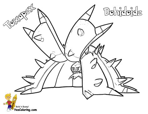 Select from 35655 printable coloring pages of cartoons, animals, nature, bible and many more. Rowdy Pokemon Moon Coloring: Toxapex 748 - Mimikyu 778 At ...