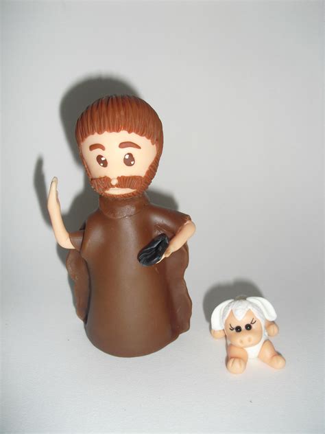 Johannes der täufer, zentrale figur des christentums, des islams, des mandäismus. São João Batista em biscuit | Vivi Arte em biscuit | Elo7