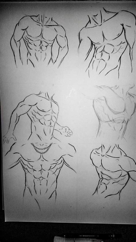 Top More Than 79 Man Chest Sketch Best Vn