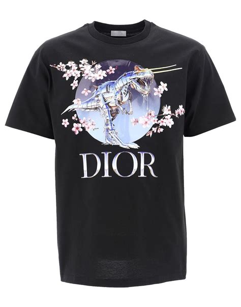 Also set sale alerts and shop exclusive offers only on shopstyle. Dior Homme Cotton Dior X Sorayama Dinosaur Printed T-shirt ...