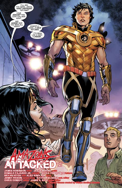 Dc Comics Universe And Wonder Woman 42 Spoilers Dianas