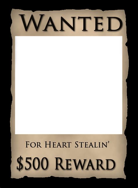 Wanted Poster Template Western Free Image On Pixabay