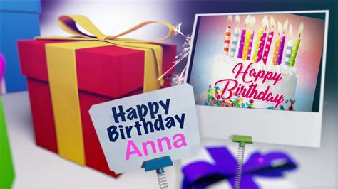 Happy Birthday Anna Youtube