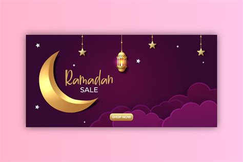 ramadan sale banner ads design. vector illustration 2061463 Vector Art ...