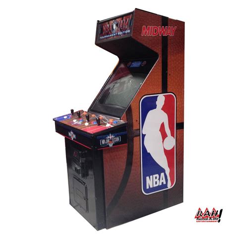 Nba Hangtime Basketball Video Arcade Game Record A Hit Entertainment