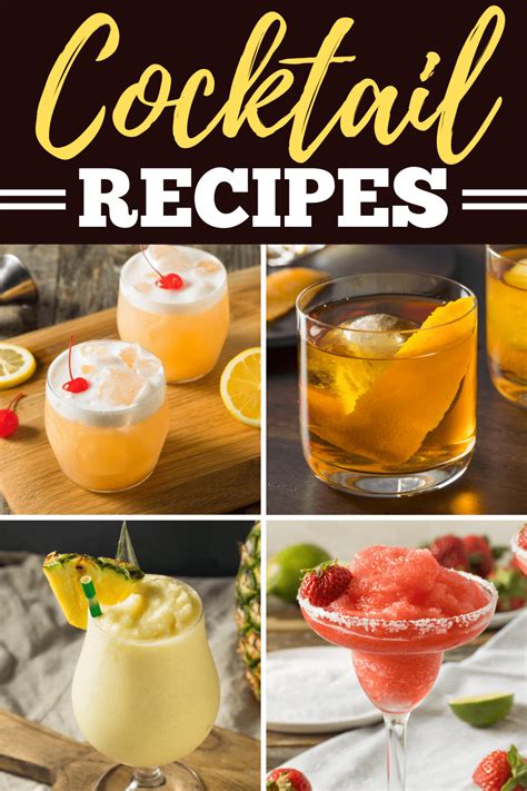 30 Easy Cocktail Recipes Insanely Good