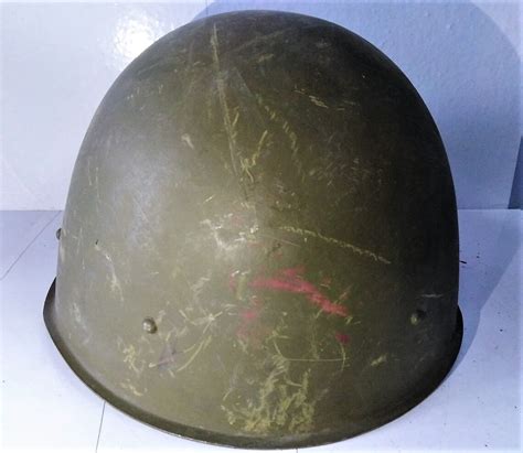 Original Soviet Helmet Military Army War Steel Ussr Size1 Etsy