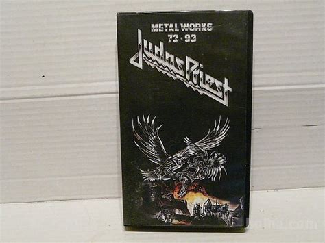 Judas Priest Metal Works Vhs Videokaseta
