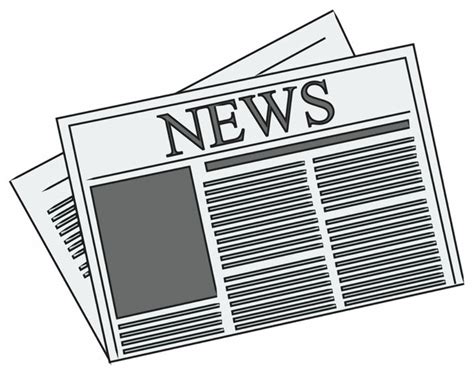 Download High Quality Newspaper Clipart Simple Transparent Png Images