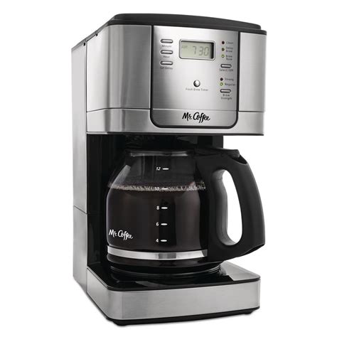 Experience the taste difference when coffee is brewed at the. Mr. Coffee 12-Cup Programmable Coffee Maker-JWX36-RB - The ...