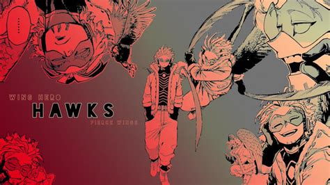 Hawks Mha Desktop Wallpapers Wallpaper Cave