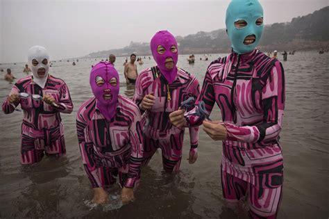 Sun Protection Images Of Chinas Facekinis Time