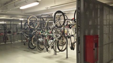Bicycle Parking Lots And Showering Facilities For Cyclists
