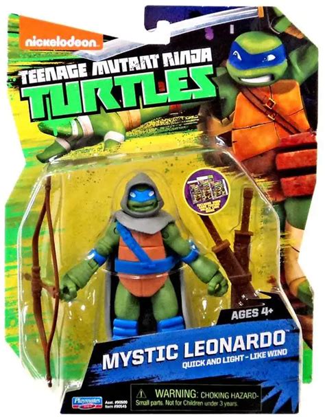 Teenage Mutant Ninja Turtles Nickelodeon Mystic Leonardo Action Figure Playmates Toywiz