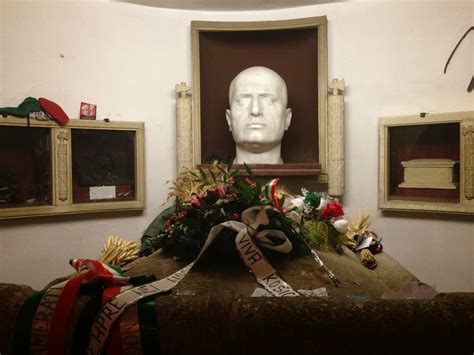 Tomba Di Mussolini A Predappio Forli