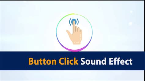 Button Click Sound Effect Button Youtube