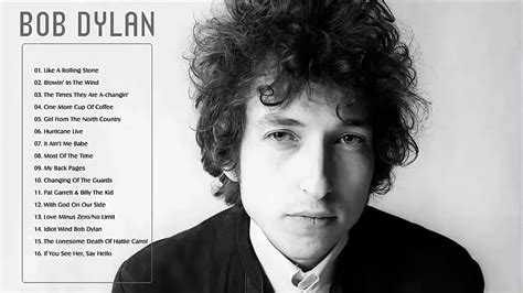 Bob Dylan Greatest Hits Best Songs Of Bob Dylan Hq Youtube Music