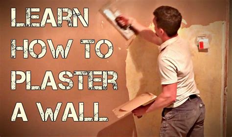 Learn How To Plaster A Wall Like A Pro Repairing Plaster Walls
