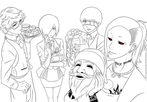 Tokyo Ghoul Coloring Pages To Download And Print For Free