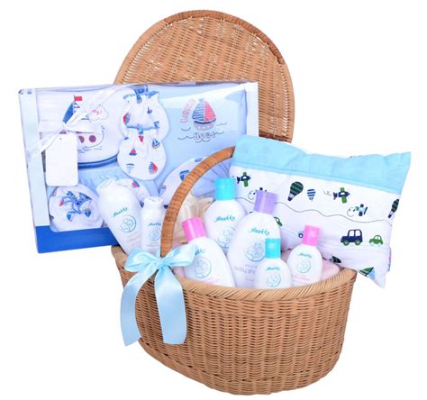 When it comes to presents, keep the parents, their lifestyle, and family needs in mind. New Born Baby Boy Gift Set - Gift Hampers Malaysia